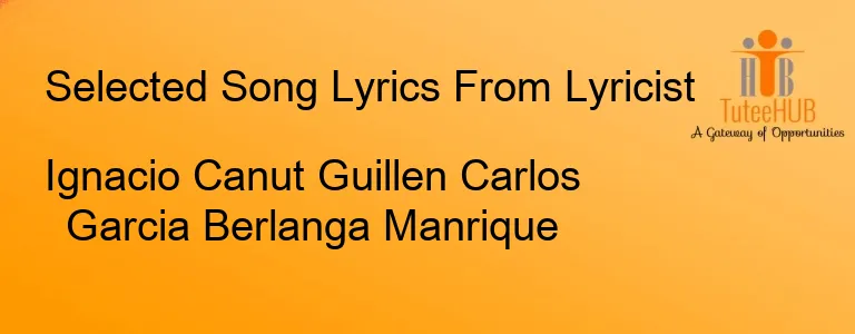 Ignacio Canut Guillen Carlos Garcia Berlanga Manrique