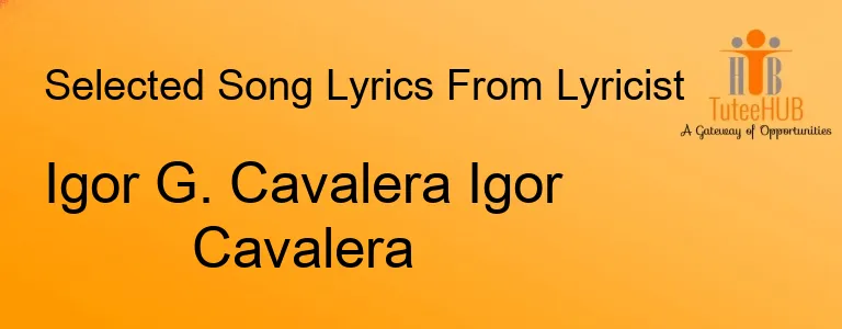 Igor G. Cavalera Igor Cavalera