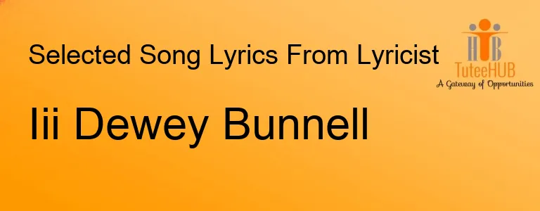 Iii Dewey Bunnell