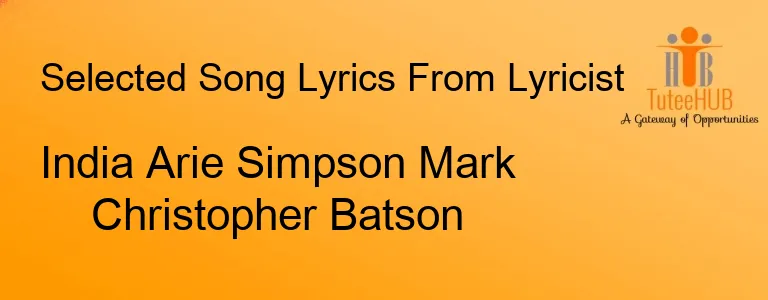 India Arie Simpson Mark Christopher Batson