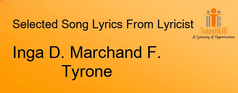 Inga D. Marchand F. Tyrone