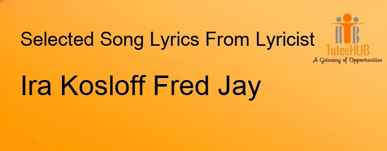 Ira Kosloff Fred Jay