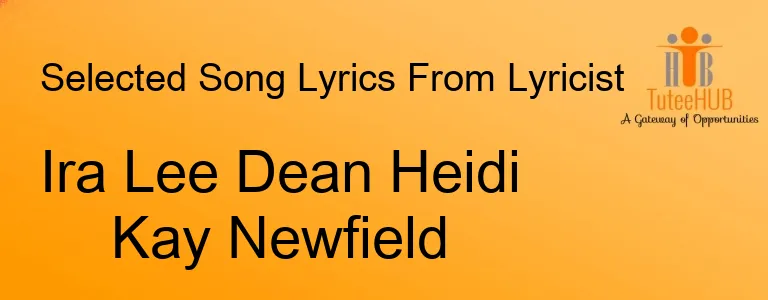 Ira Lee Dean Heidi Kay Newfield