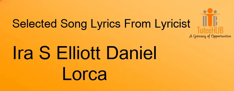 Ira S Elliott Daniel Lorca