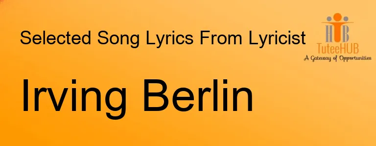 Irving Berlin