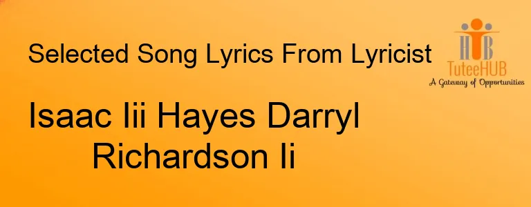 Isaac Iii Hayes Darryl Richardson Ii