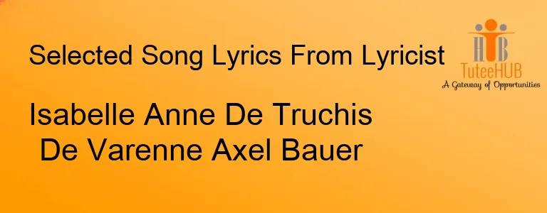 Isabelle Anne De Truchis De Varenne Axel Bauer