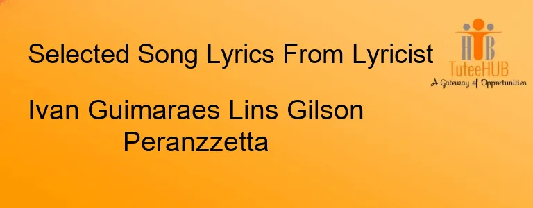 Ivan Guimaraes Lins Gilson Peranzzetta