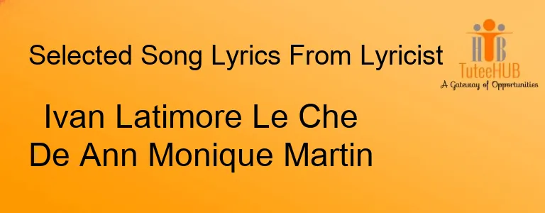 Ivan Latimore Le Che De Ann Monique Martin