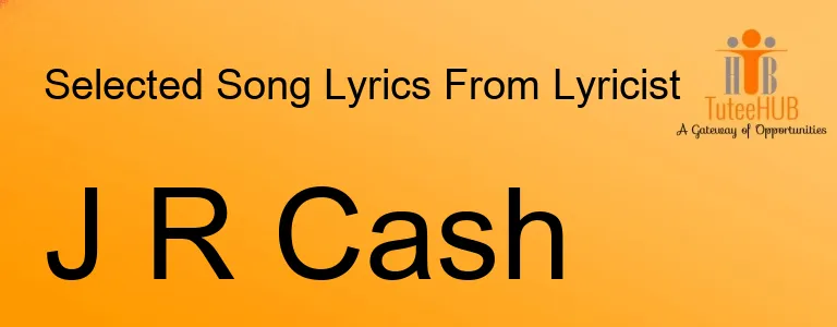 J R Cash