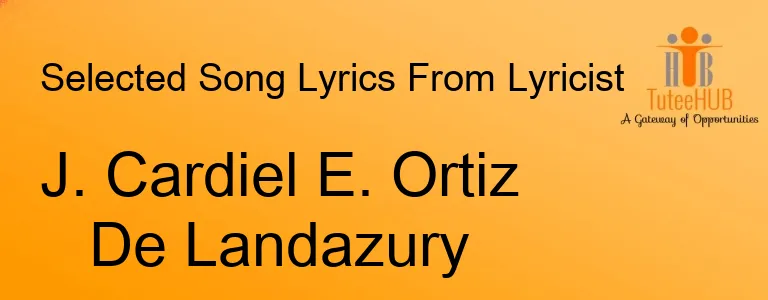 J. Cardiel E. Ortiz De Landazury