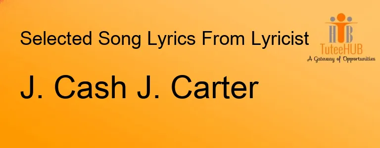 J. Cash J. Carter
