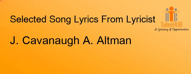 J. Cavanaugh A. Altman