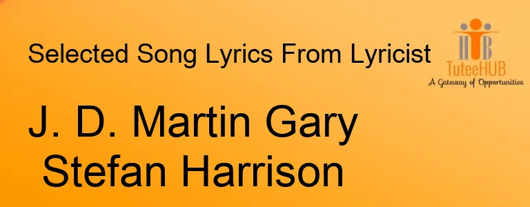 J. D. Martin Gary Stefan Harrison