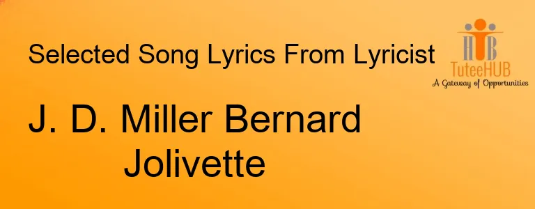 J. D. Miller Bernard Jolivette