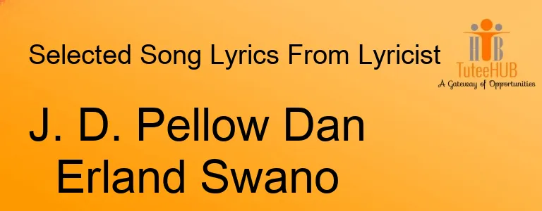 J. D. Pellow Dan Erland Swano