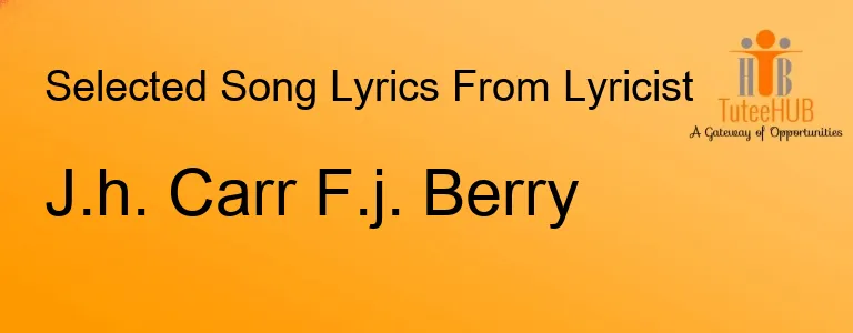 J.h. Carr F.j. Berry