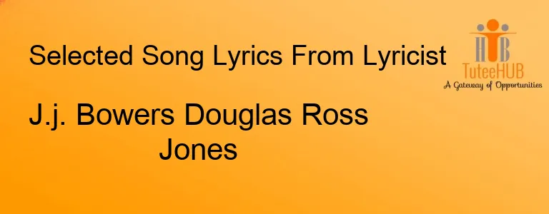 J.j. Bowers Douglas Ross Jones