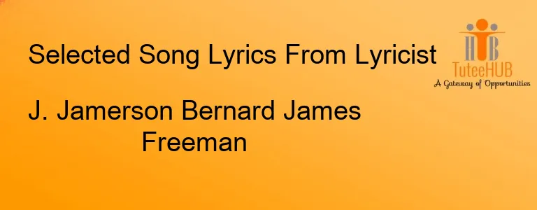 J. Jamerson Bernard James Freeman