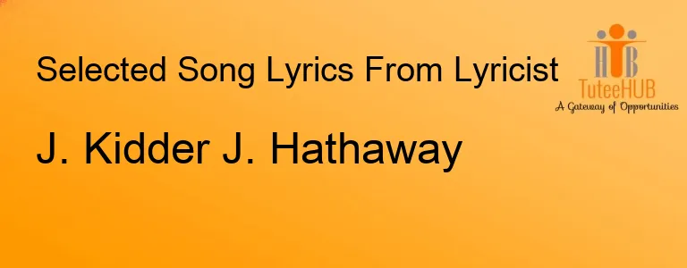 J. Kidder J. Hathaway