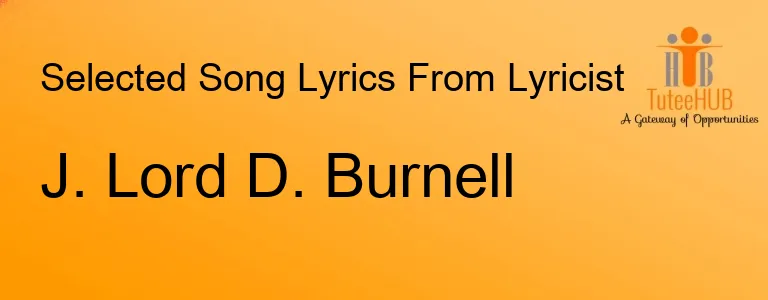 J. Lord D. Burnell