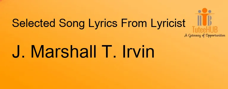 J. Marshall T. Irvin