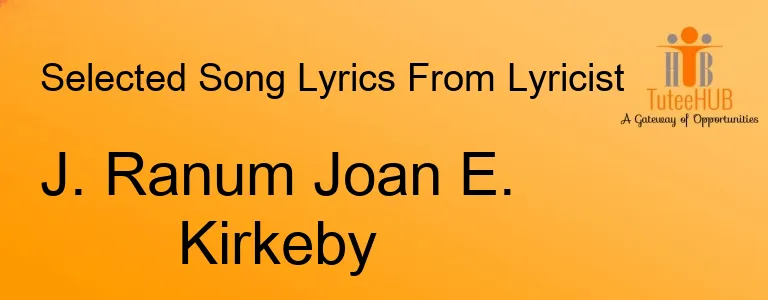 J. Ranum Joan E. Kirkeby