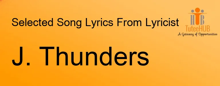 J. Thunders