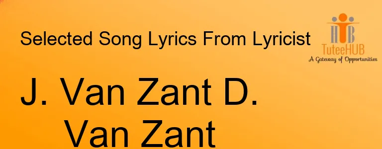 J. Van Zant D. Van Zant