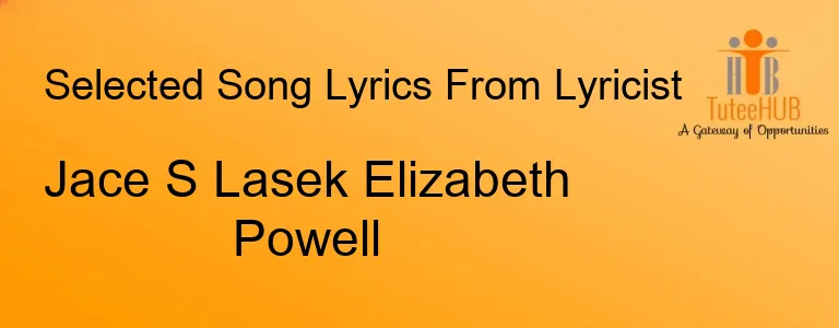 Jace S Lasek Elizabeth Powell