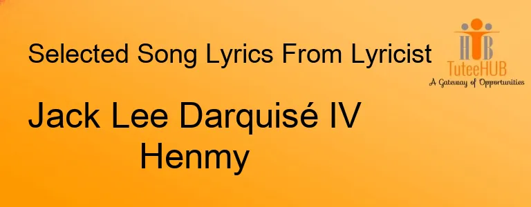 Jack Lee Darquisé  IV Henmy