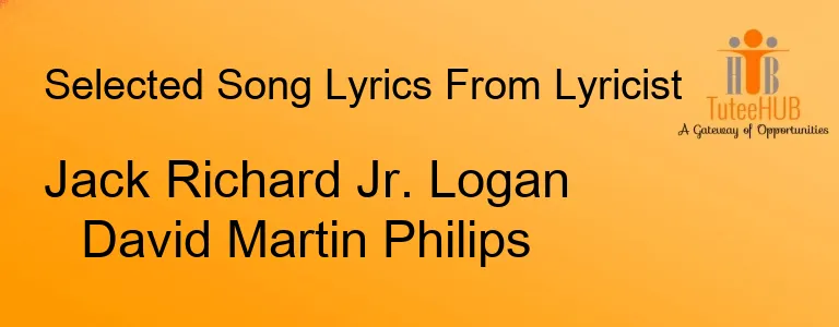 Jack Richard Jr. Logan David Martin Philips