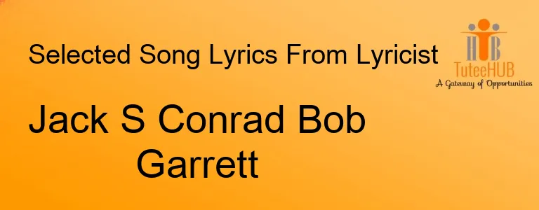 Jack S Conrad Bob Garrett