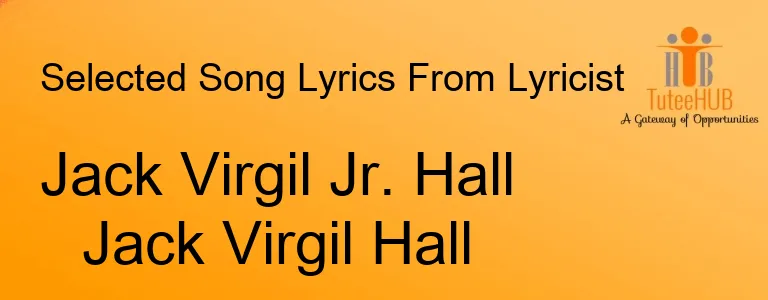 Jack Virgil Jr. Hall Jack Virgil Hall