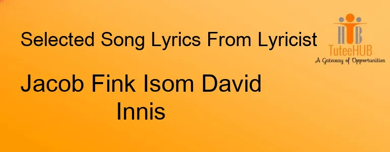 Jacob Fink Isom David Innis