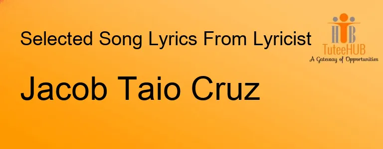 Jacob Taio Cruz