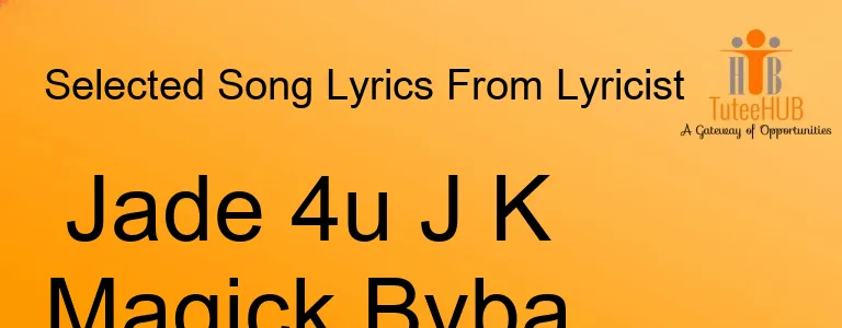 Jade 4u J K Magick Bvba