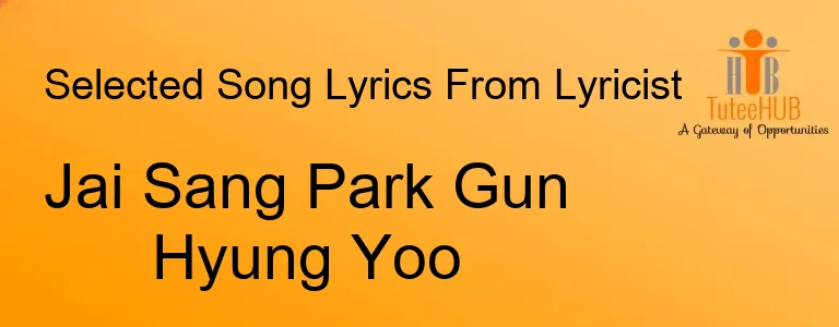 Jai Sang Park Gun Hyung Yoo