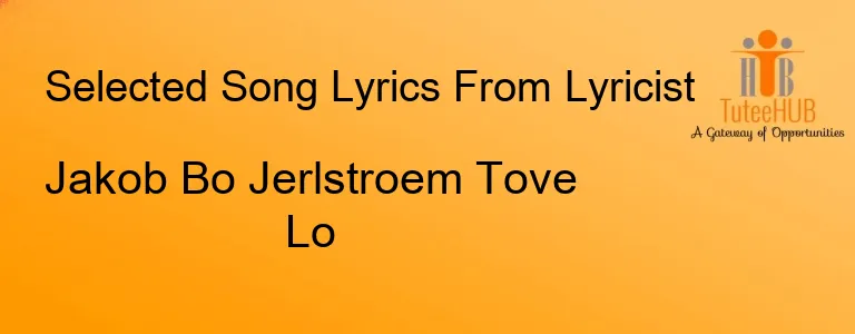 Jakob Bo Jerlstroem Tove Lo