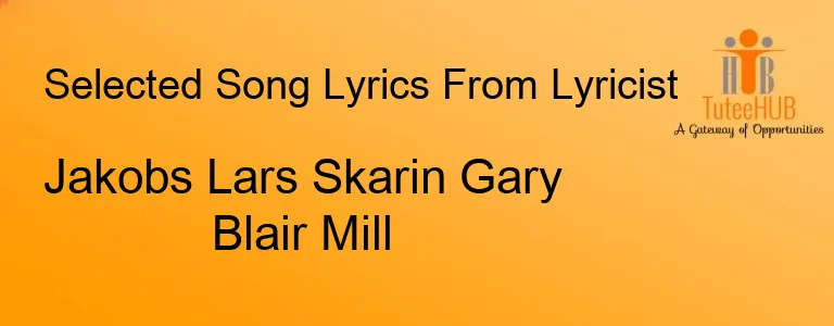 Jakobs Lars Skarin Gary Blair Mill