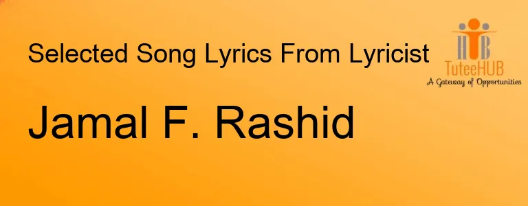 Jamal F. Rashid