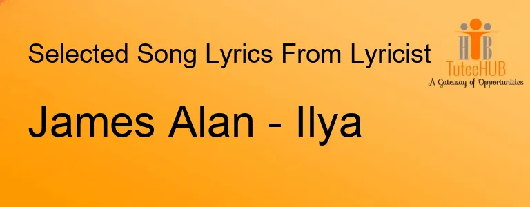 James Alan - Ilya
