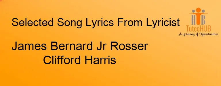 James Bernard Jr Rosser Clifford Harris