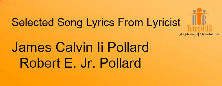 James Calvin Ii Pollard Robert E. Jr. Pollard