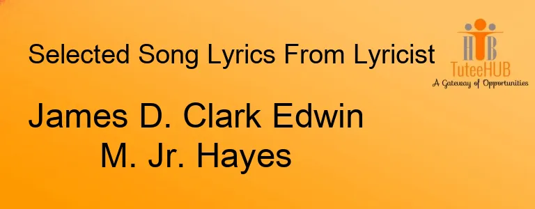 James D. Clark Edwin M. Jr. Hayes