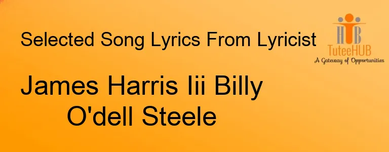 James Harris Iii Billy O'dell Steele