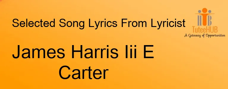 James Harris Iii E Carter