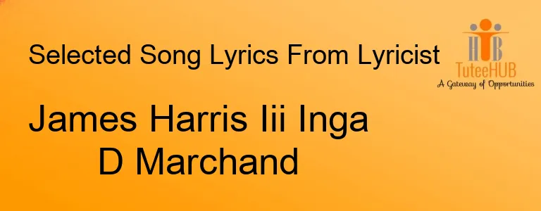 James Harris Iii Inga D Marchand