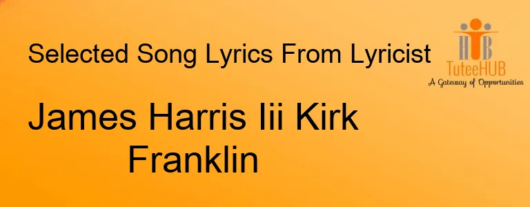 James Harris Iii Kirk Franklin