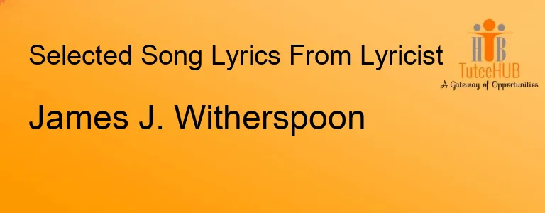 James J. Witherspoon